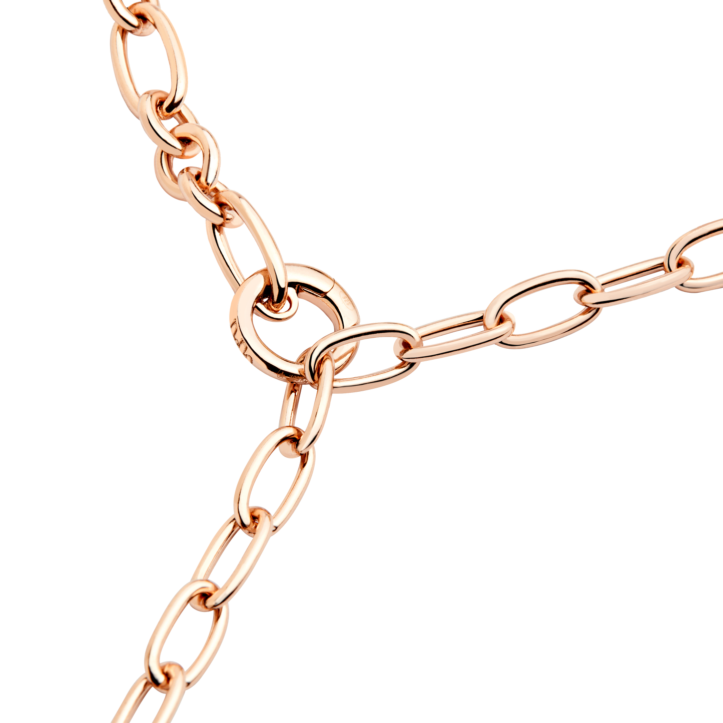 COLLANA MAGLIE APRIBILI ARGENTO DORATO