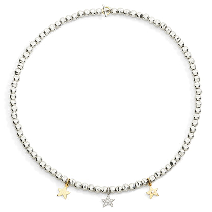 COLLANA MINI PEPITA ARGENTO - Tangredi Gioielleria