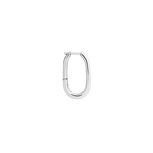 ORECCHINO HOOP ESSENTIALS ARGENTO