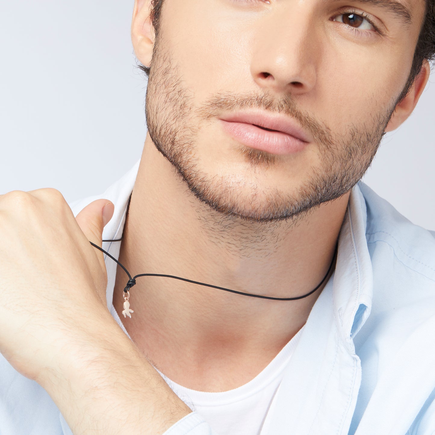 CIONDOLO POLPO ORO ROSA - Tangredi Gioielleria