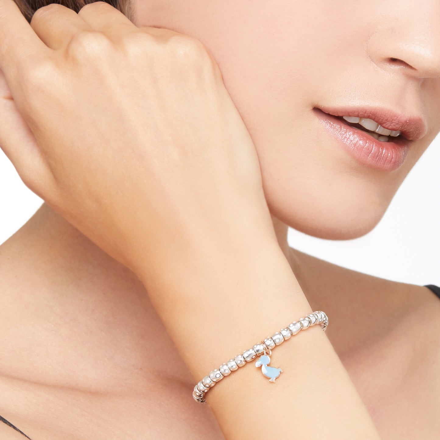 CIONDOLO DODO JUNIOR ORO ROSA E SMALTO - Tangredi Gioielleria