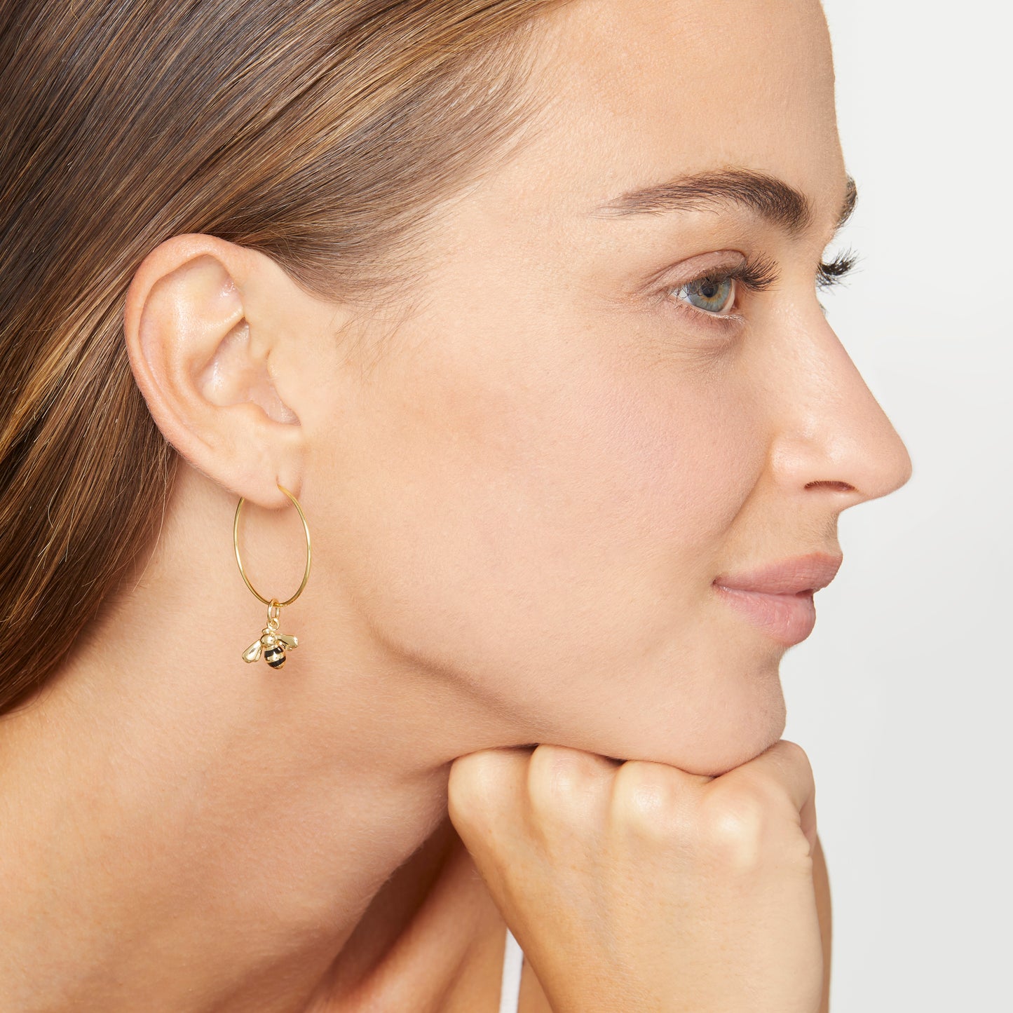 CIONDOLO APE ORO GIALLO E SMALTO - Tangredi Gioielleria