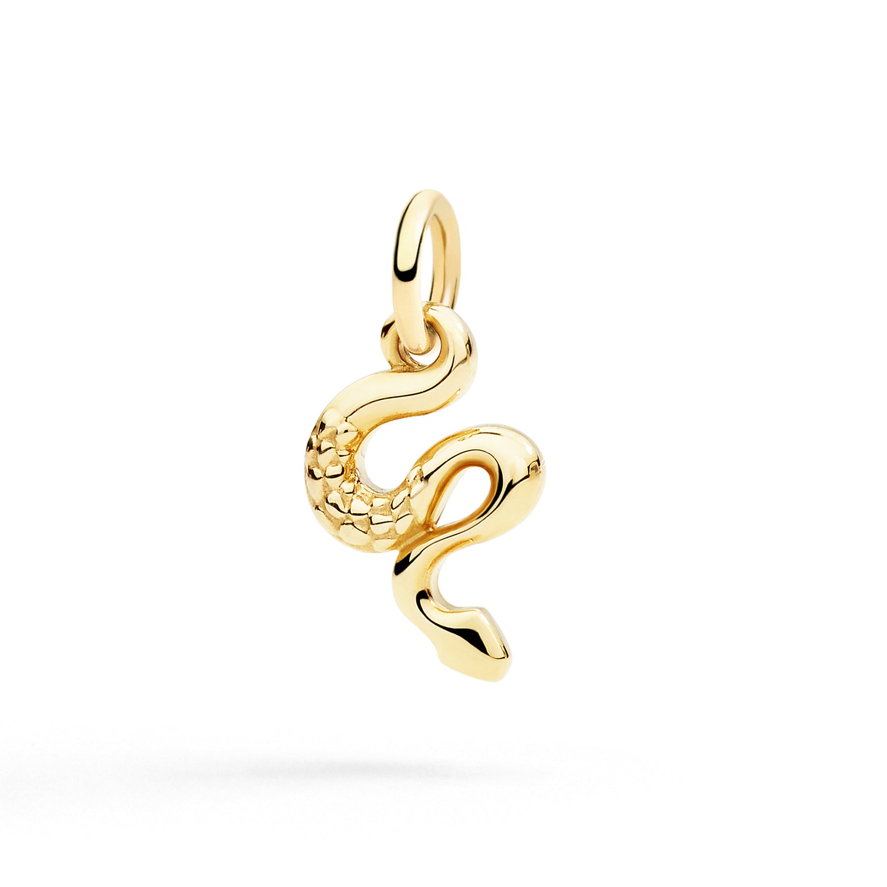 CIONDOLO SERPENTE ORO GIALLO - Tangredi Gioielleria