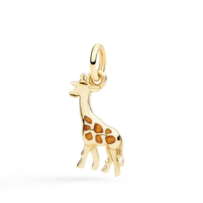 CIONDOLO GIRAFFA ORO GIALLO - Tangredi Gioielleria
