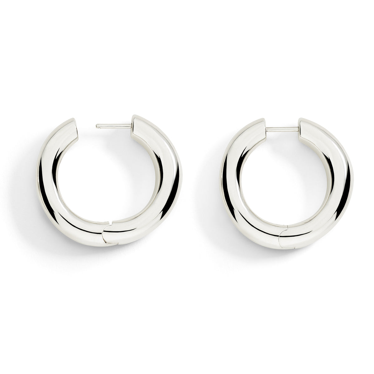 ORECCHINI HOOP ARGENTO - Tangredi Gioielleria