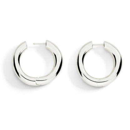 ORECCHINI HOOP ARGENTO - Tangredi Gioielleria