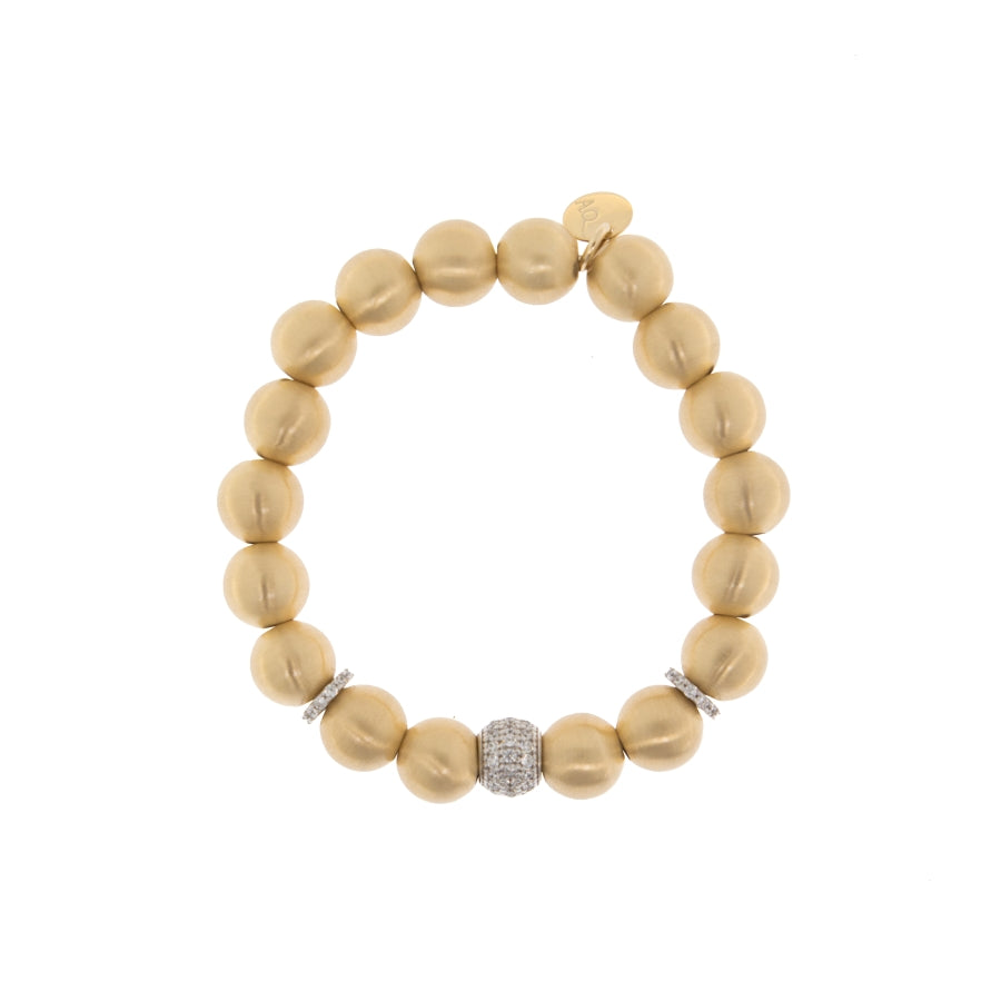 BRACCIALE SABBIATO CON BOULES - Tangredi Gioielleria