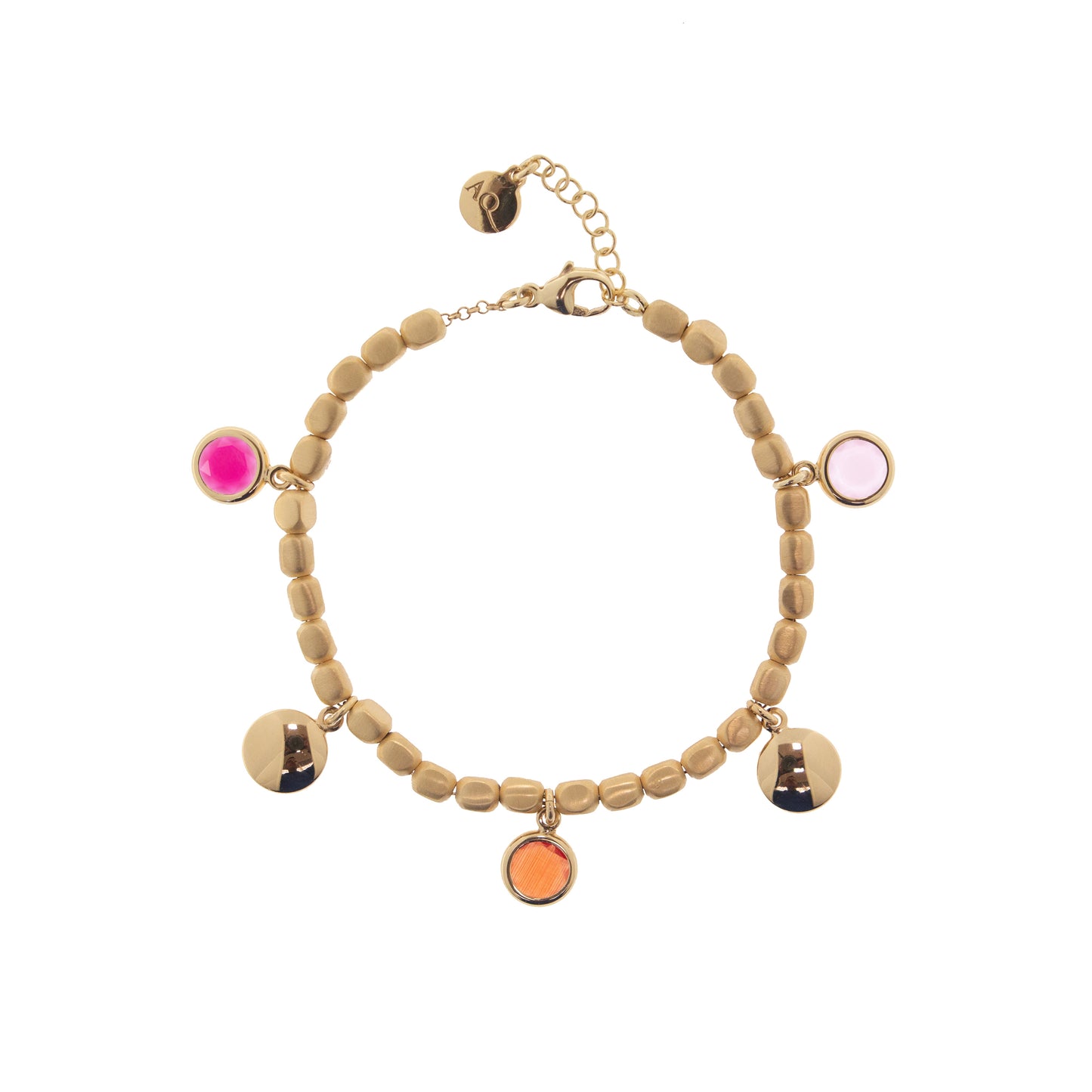 BRACCIALE MIGNON SABBIATO CON ELEMENTI DADO - Tangredi Gioielleria