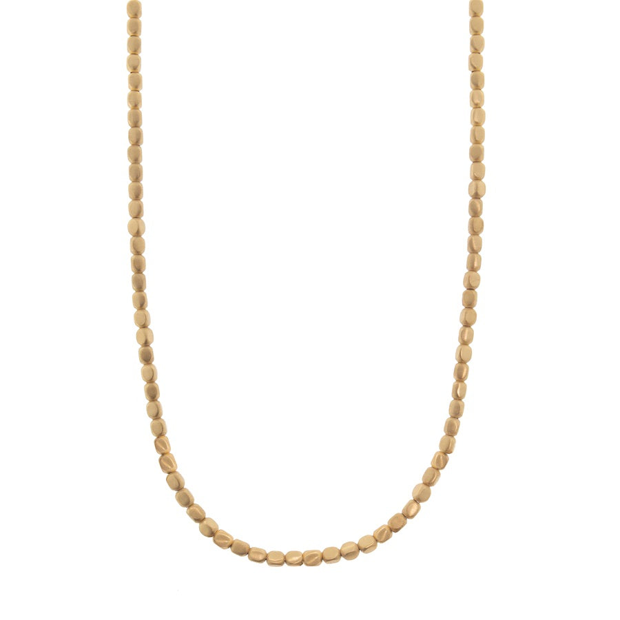 COLLANA MIGNON CUBETTI SABBIATI