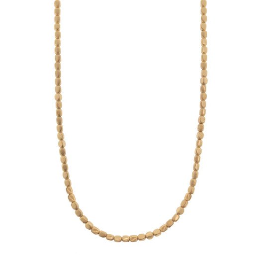 COLLANA MIGNON CUBETTI SABBIATI