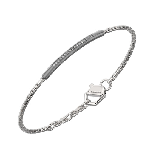 BRACCIALE CUSTOM BARRETTA BRILLANTI LAB. - Tangredi Gioielleria