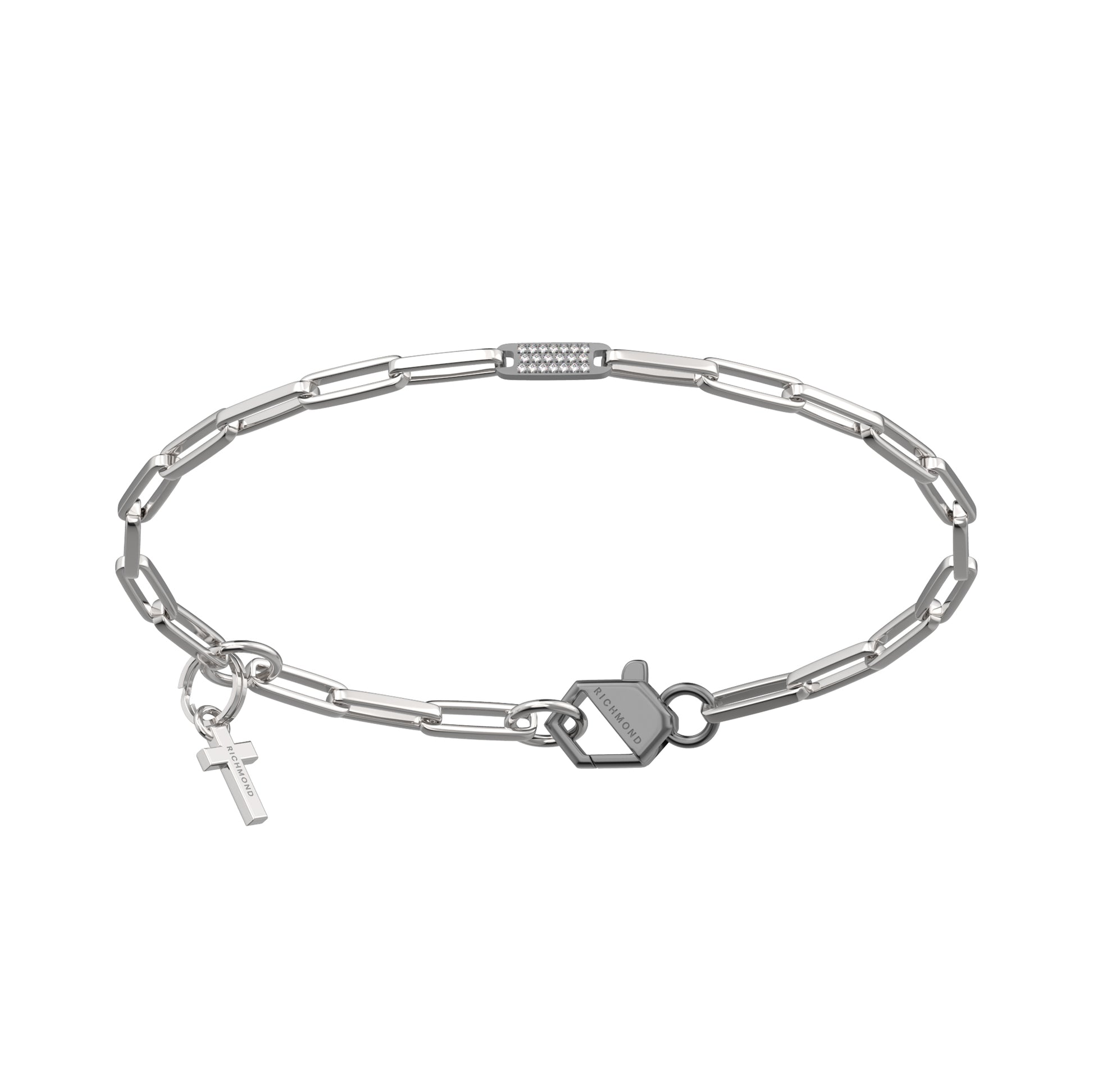 BRACCIALE RANGE CHAIN CATENA E BRILLANTI LAB. - Tangredi Gioielleria