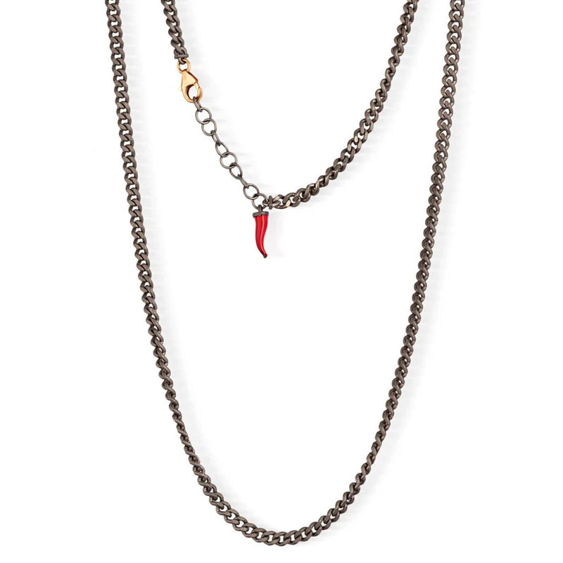 COLLANA TITANIO MINI GROUMETTE - Tangredi Gioielleria
