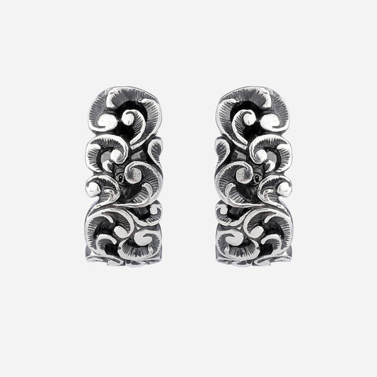 ORECCHINI FASCETTA IN ARGENTO