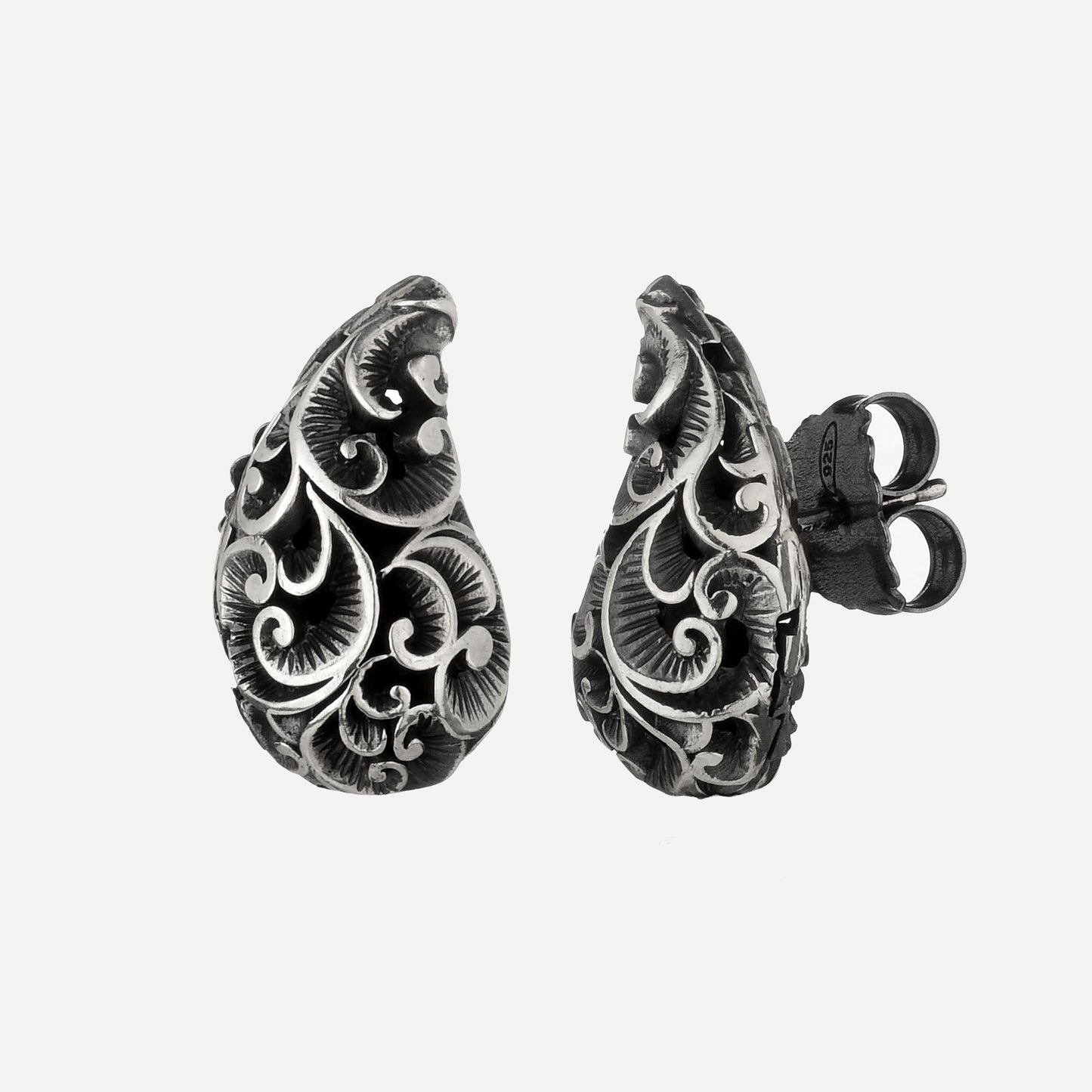 ORECCHINI DROP ARGENTO