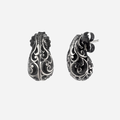 ORECCHINI DROP ARGENTO