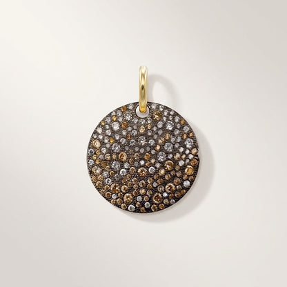 PENDENTE TONDO MAXI BROWN - Tangredi Gioielleria