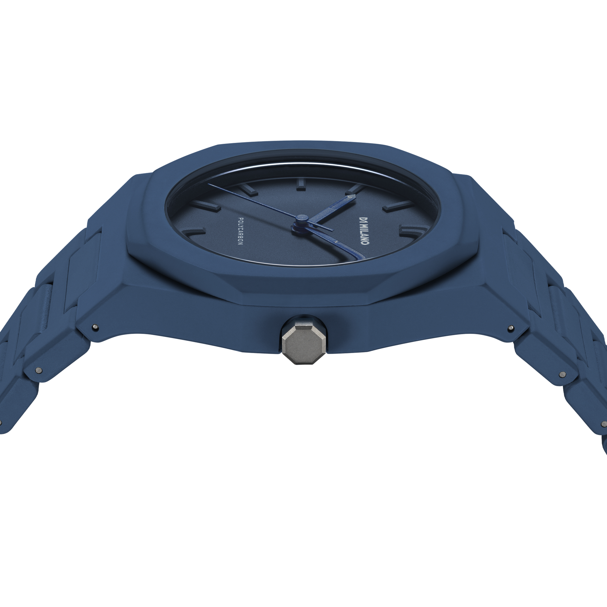 OROLOGIO POLYCARBON MONOCHROME BLUE - Tangredi Gioielleria