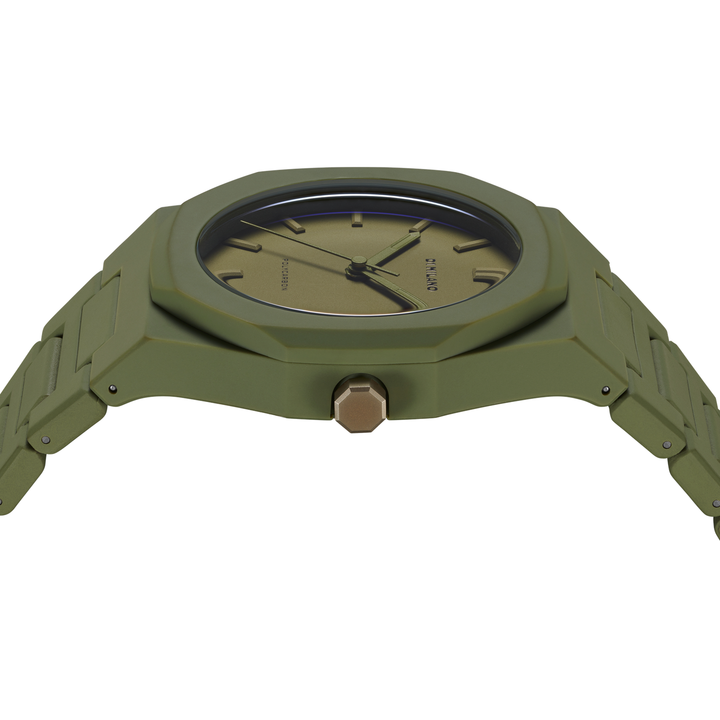 OROLOGIO POLYCARBON MONOCHROME GREEN - Tangredi Gioielleria