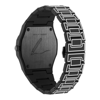 OROLOGIO POLYCARBON BLACK - SKETCH 01 - Tangredi Gioielleria