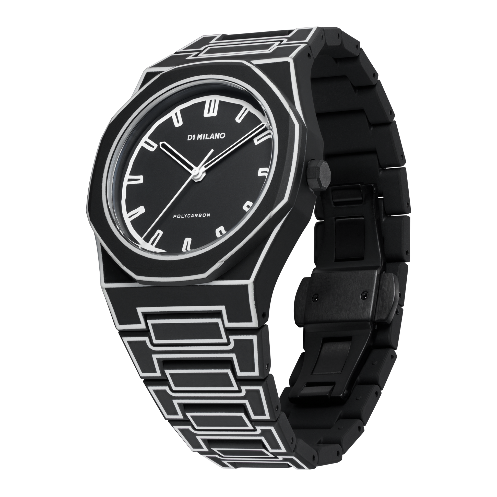 OROLOGIO POLYCARBON BLACK - SKETCH 01 - Tangredi Gioielleria