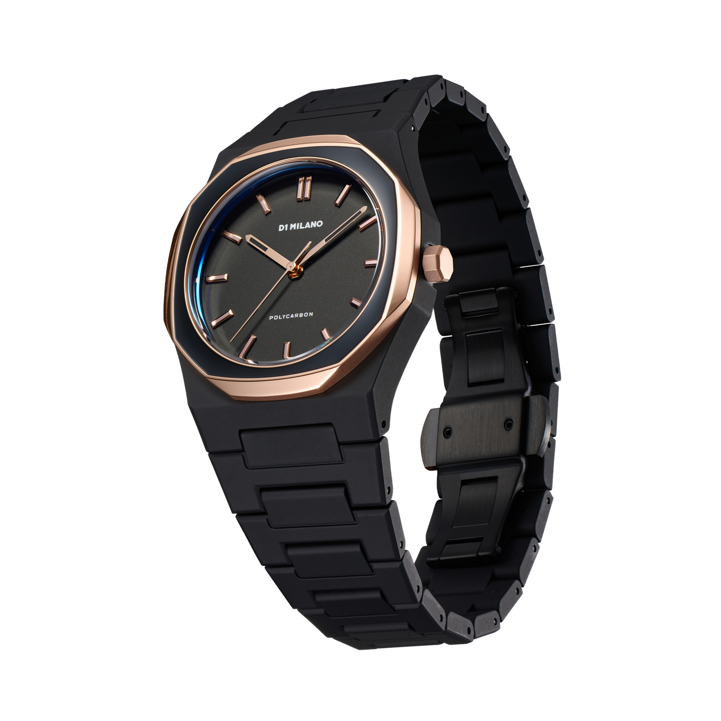 OROLOGIO POLYCARBON GOLD MESH - Tangredi Gioielleria