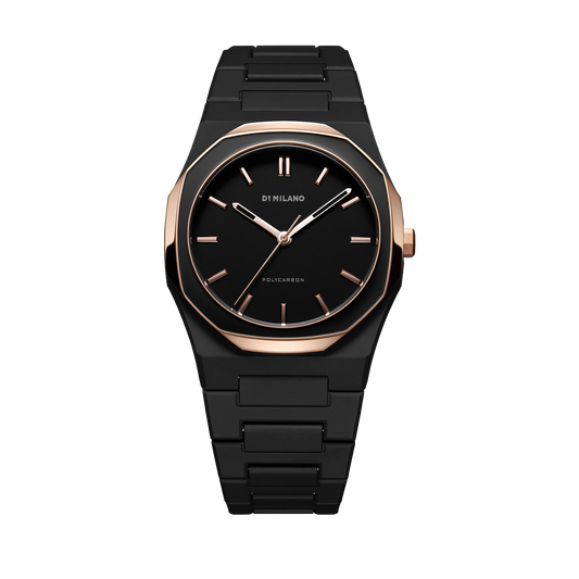 OROLOGIO POLYCARBON GOLD MESH - Tangredi Gioielleria