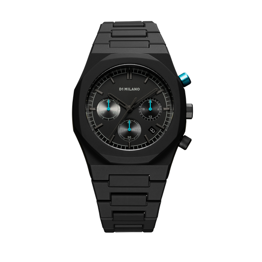 OROLOGIO POLYCHRONO CHARCOAL BLACK - Tangredi Gioielleria