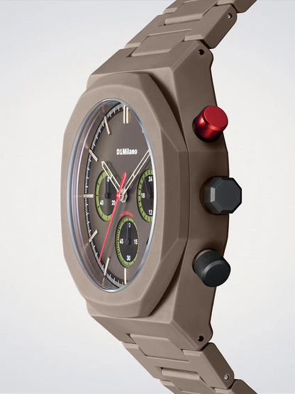 OROLOGIO POLYCHRONO BROWN PHANTOM - Tangredi Gioielleria