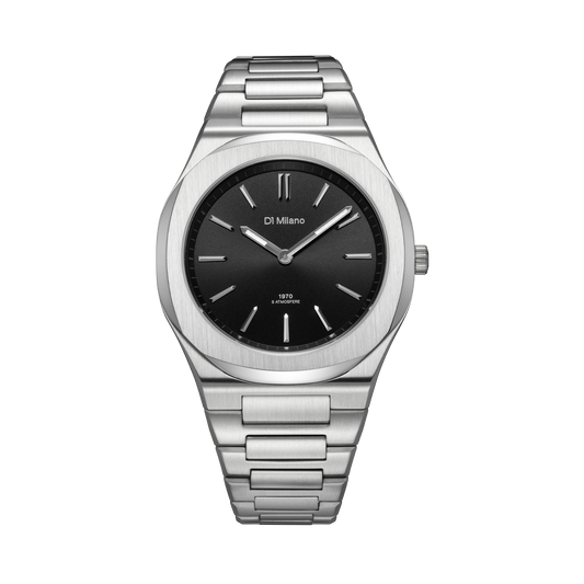 OROLOGIO ULTRA THIN 1970 GROOVY BLACK - Tangredi Gioielleria