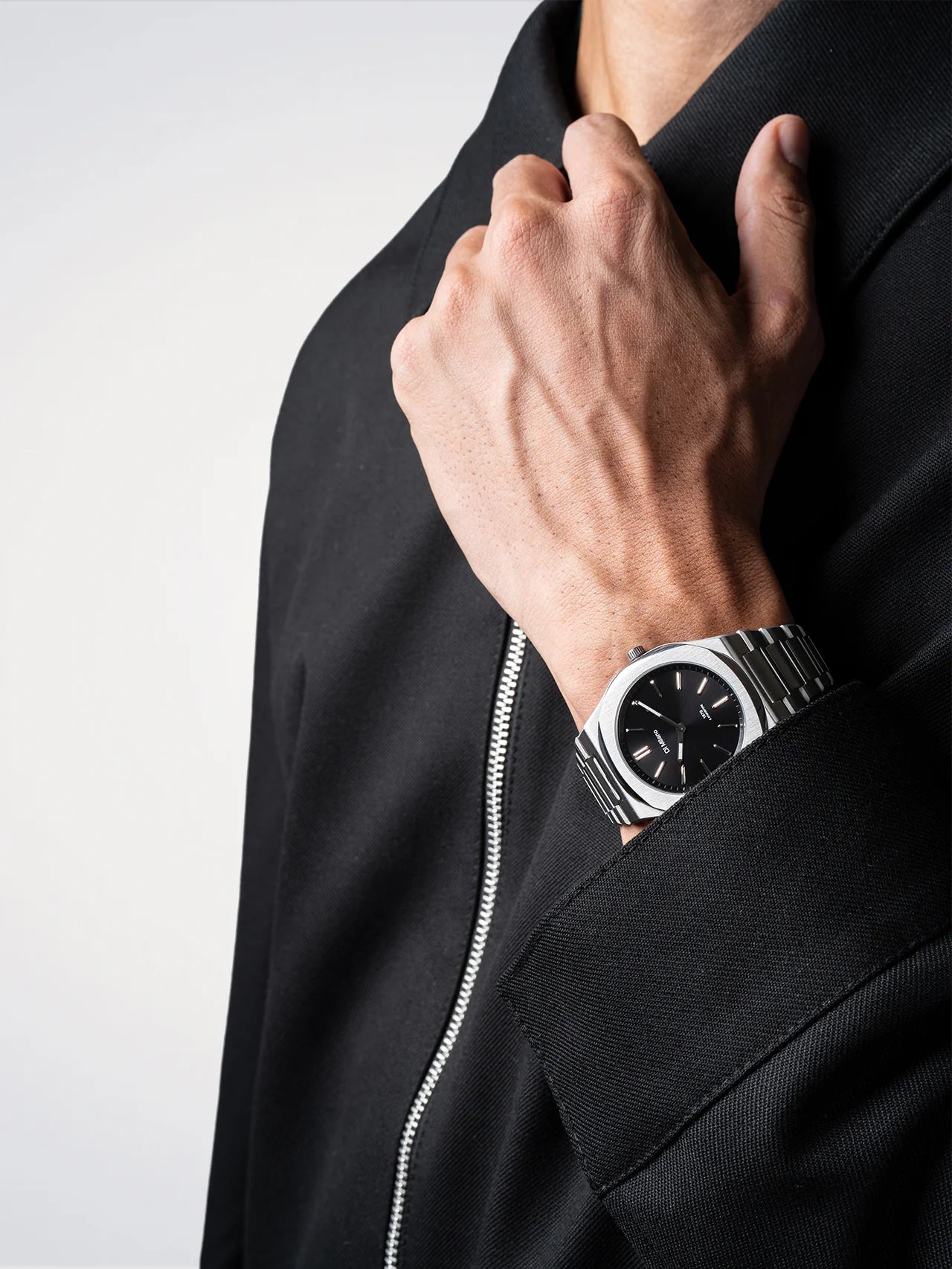 OROLOGIO ULTRA THIN 1970 GROOVY BLACK - Tangredi Gioielleria