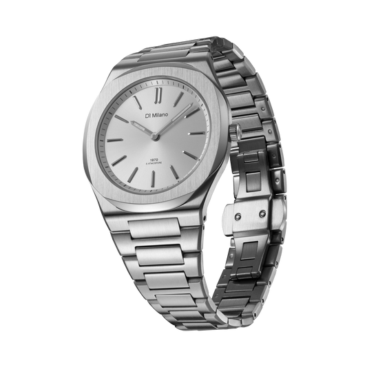 OROLOGIO ULTRA THIN 1970 GROOVY SILVER - Tangredi Gioielleria
