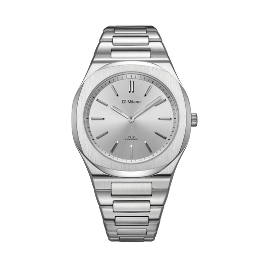OROLOGIO ULTRA THIN 1970 GROOVY SILVER - Tangredi Gioielleria