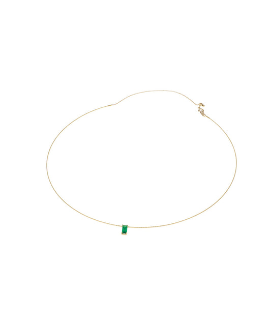 COLLANA BAGUETTE ORO GIALLO - Tangredi Gioielleria