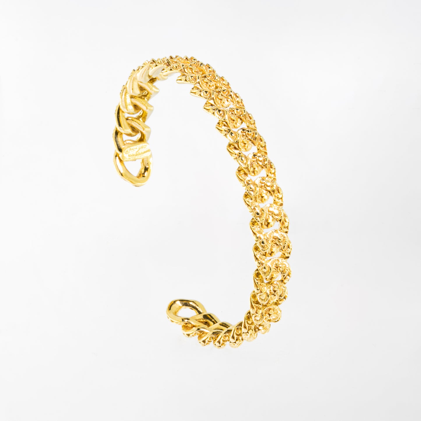 BRACCIALE SCHIAVA GROUMETTE DORATO