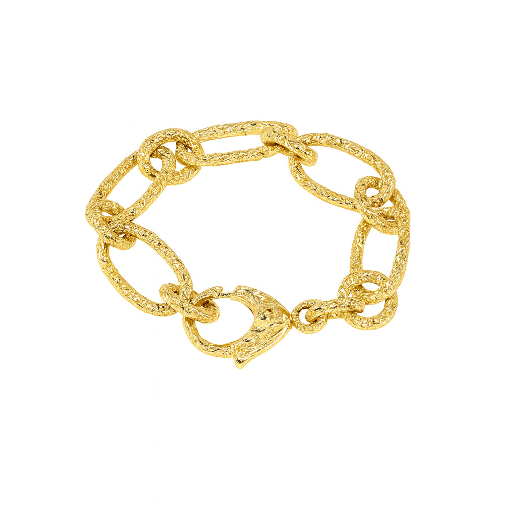 BRACCIALE CATENA DORATO