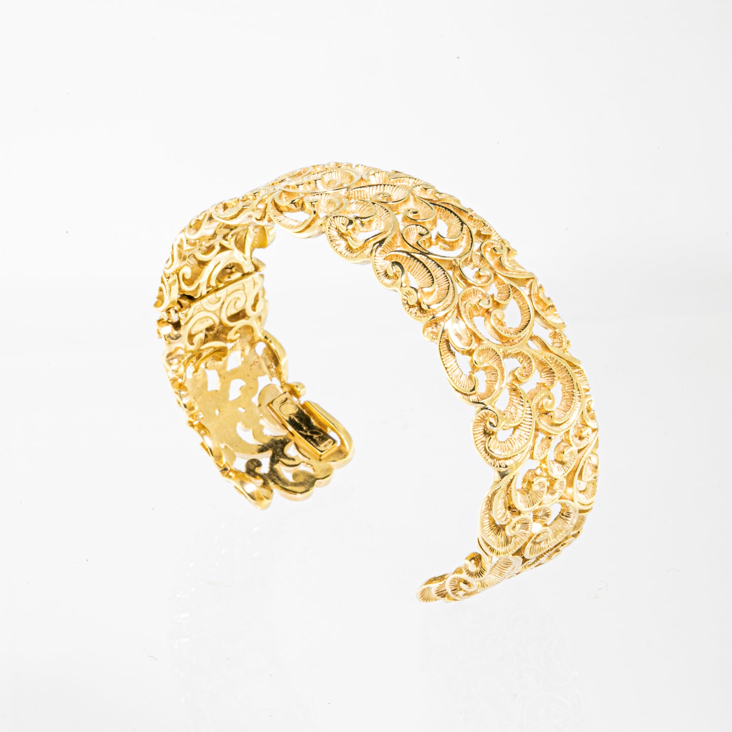 BRACCIALE MANETTA APERTA DORATA