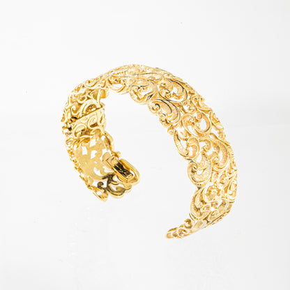 BRACCIALE MANETTA APERTA DORATA