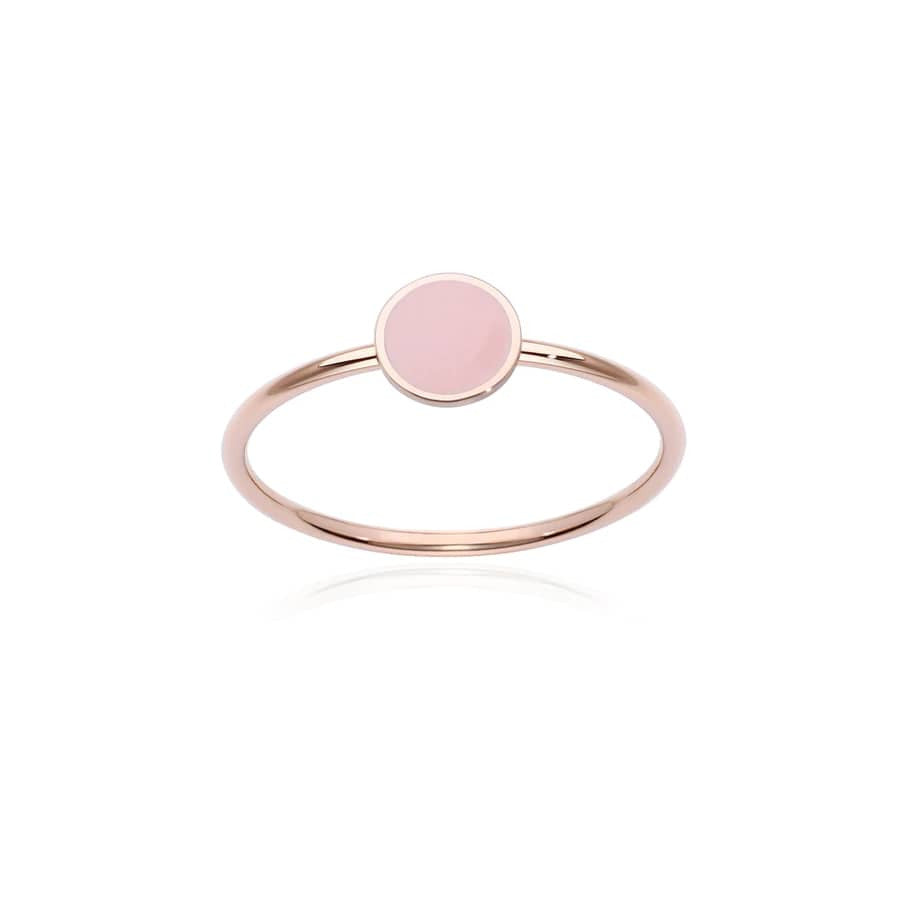 ANELLO PAILLETTE ROSA - Tangredi Gioielleria
