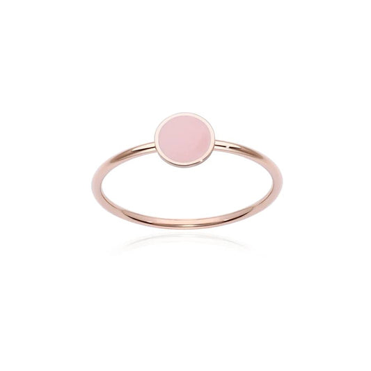 ANELLO PAILLETTE ROSA - Tangredi Gioielleria
