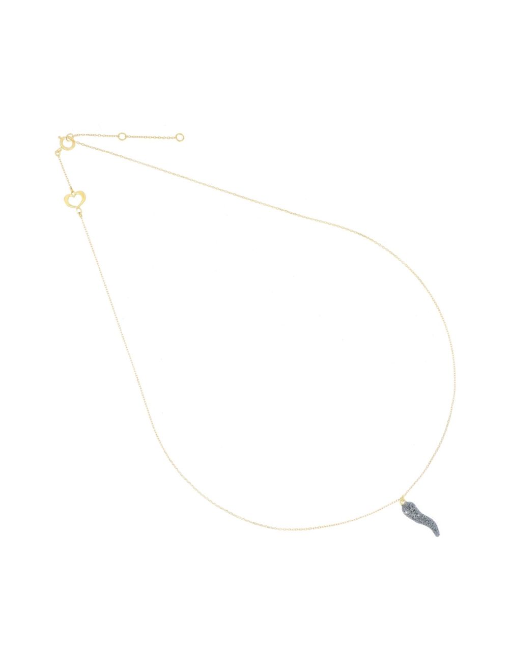 GIROCOLLO TIÉ ORO E POLVERE DI DIAMANTI - Tangredi Gioielleria