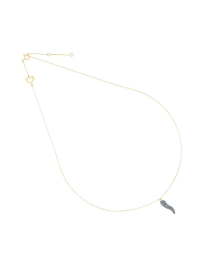 GIROCOLLO TIÉ ORO E POLVERE DI DIAMANTI - Tangredi Gioielleria