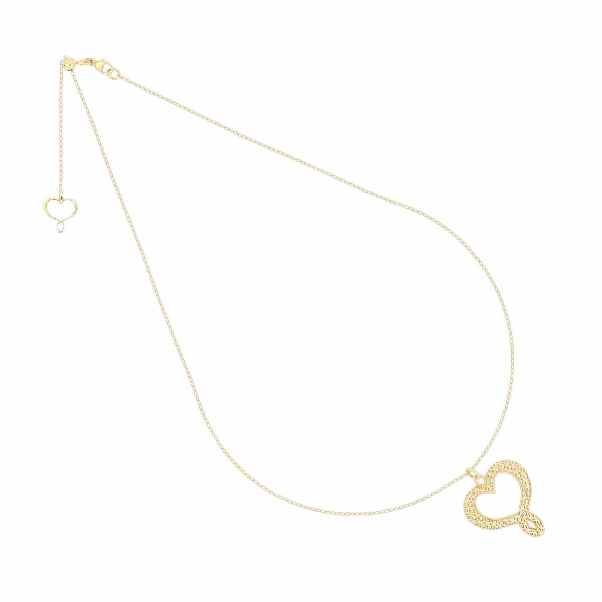 GIROCOLLO CUORE PICCOLO TRAMATO