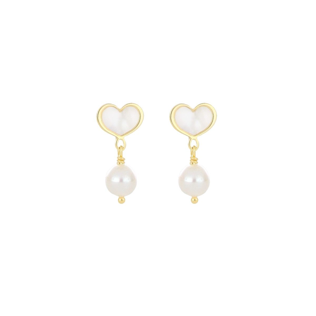 ORECCHINI ONDA BIANCA