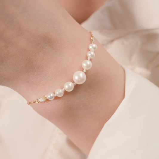 BRACCIALE ONDA BIANCA